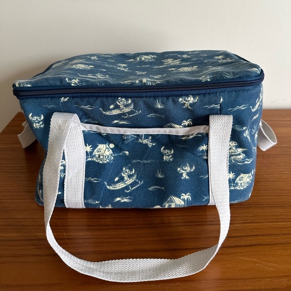 Disney Lilo and Stitch Stitch Cooler Bag Summer Tote Lunch Box SEE LISTING - Picture 3 of 8